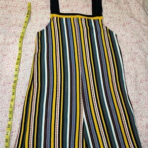 Zara bohemian Rasta tropical hippie bodysuit spaghetti strap shorts